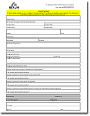 Tenant Record